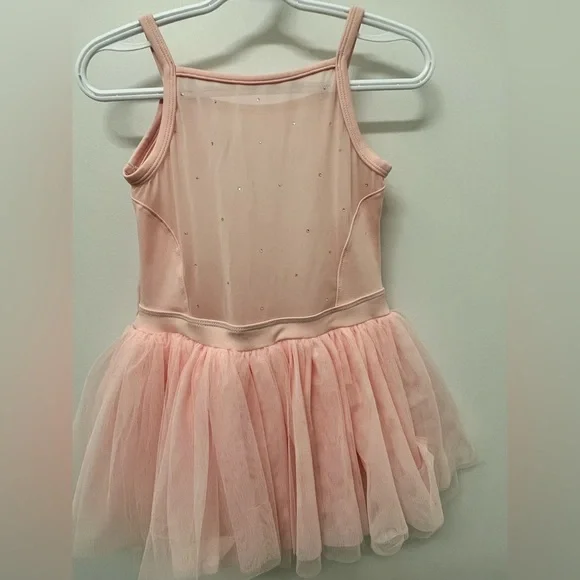 Mirella Mesh Back Yoke Girls Tutu Ballet Dress - Picture 2 of 4